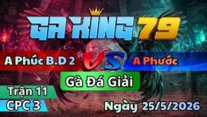 Trận 11 CPC3 Ngày 25/5/2026 - Gà Điều Đâm Toàn Lưng Que Vô Cúng Lẹ