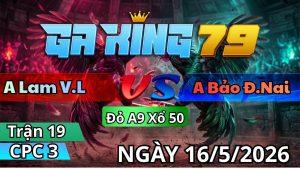 Trận 19 CPC3 Ngày 16/05/2026 - Bướm nhẹ hơn mấy chấm buông đuôi đá như súng