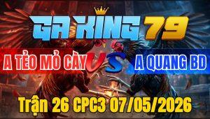 Trận 26 CPC3 07/05/2026 - Chỉ 1 tay nước đầu đỏ xanh cùng đau mình đỏ gồng tang đứng thắng