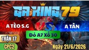 Trận 17 CPC2 Ngày 21/6/2026 – A Tèo Sài Gòn VS A Tân