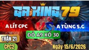 Trận 21 CPC2 Ngày 15/6/2026 – ANH LÍT CPC VS ANH TÙNG SÀI GÒN