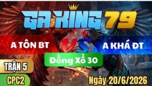Trận 5 CPC2 Ngày 20/6/2026 – A Tôn Bến Tre VS A Khá Đồng Tháp
