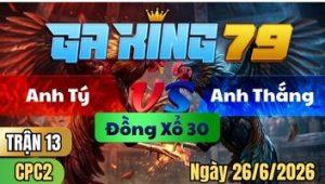 Trận 13 CPC2 Ngày 26/5/6/2026 - Úa đề ba mới 2 số tới gà điều banh bọng
