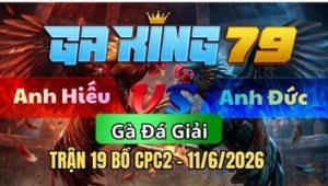Trận 19 CPC2 Ngày 11/6/2026 - Đỏ thấm tang xanh nạp cựa nằm giữa sân hết sửa