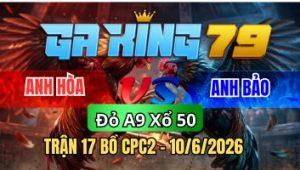 Trận 17 CPC2 Ngày 10/6/2026 - Bướm bên đỏ đá cựa như quỷ vô tùng nhẹ nhàng lụm