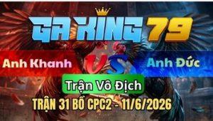 Trận 31 CPC2 Ngày 11/6/2026 - Điều có chân tiên khiên bướm ra ngoài lấy cúp
