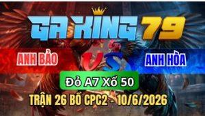 Trận 26 CPC2 Ngày 10/6/2026 - Điều đá 10 cây bướm trả lại cây 1 hết sửa