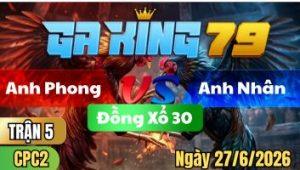 Trận 5 CPC2 Ngày 27/6/2026 - Xanh que mất chiếc xe mau lẹ sau tay nước