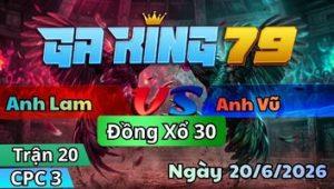 Trận 20 CPC3 Ngày 20/6/2026 - Khét vô đá không cần đâm củng lấy tiền về