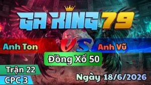 Trận 22 CPC3 Ngày 18/6/2026 - Điều tích vôi đá 3 chân lấy tiền ngọt