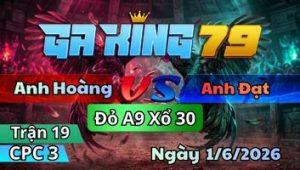 Trận 19 CPC3 Ngày 1/6/2026 - Bướm Vừa Ra Sân Nhìn Kết Liền