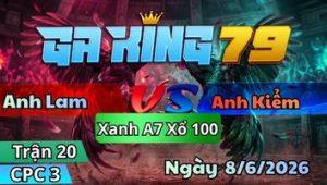 Trận 20 CPC3 Ngày 8/6/2026 - Bướm May Độ Nhét Cây Cuối Gà Điều Ói Tiền Lại