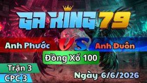 Trận 3 CPC3 Ngày 6/6/2026 - Phèn Chân Xanh Đá Banh Gà Cú Mau Lẹ