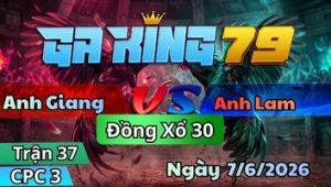 Trận 37 CPC3 Ngày 7/6/2026 - Bông Ra Đá Lớp 1 Gà Que Nằm Sắp