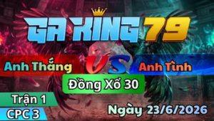Trận 1 CPC3 Ngày 23/6/2026 - Gà que phút 90 đá cái bong 100 gà điều bung liền