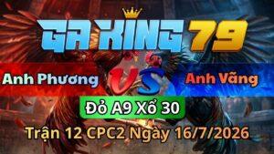 Trận 12 CPC2 Ngày 16/7/2026 - Đỏ canh chặn 2 chân xanh chạy ra chết