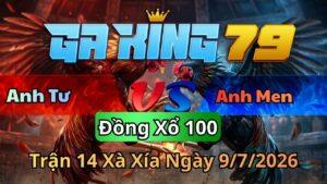 Trận 14 Xà Xía Ngày 9/7/2026 - Bướm hiệu bên anh tư có chân ăn tiền đủ điểm
