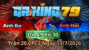 Trận 20 CPC2 Ngày 13/7/2026 - Gà điều đút vô bướm vũ hơi 1 nằm đóng