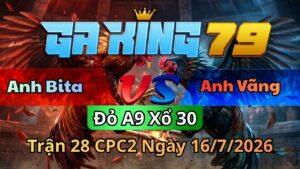 Trận 28 CPC2 Ngày 16/7/2026 - Gà vàng ra sân tay nước 1 cấm đầu gục đóng