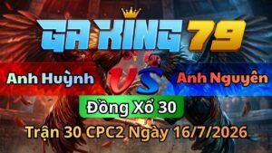 Trận 30 CPC2 Ngày 16/7/2026 - Que tránh né bay nạp cây xám đạp cánh giãy chết