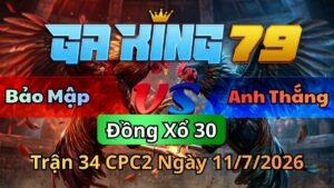 Trận 34 CPC2 Ngày 11/7/2026 - Bướm hiệu idol lên lớp 2 không miếng bụi