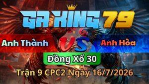 Trận 9 CPC2 Ngày 16/7/2026 - Điều cắt đâm quá dính vô chế cây cần que sụp liền
